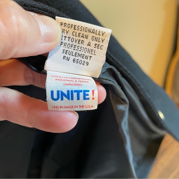 Vintage Herbert Grossman Wool Blazer Size 8 - Picture 8 of 8